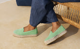 Suede Double Sole Espadrilles - Women's Espadrilles | 