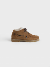 Suede With Shearling Field Ankle Boot | 