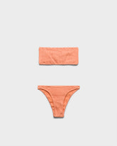 Seersucker Bandeau Bikini - Beachwear Collection | 