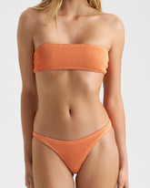 Seersucker Bandeau Bikini - Beachwear Collection | 