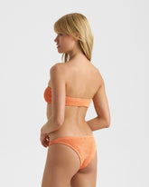 Bikini a Fascia in Seersucker | 