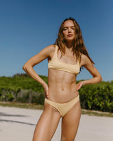 Seersucker Bralette Bikini - Beachwear Collection | 