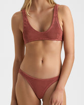 Seersucker Surf Bralette Bikini - Beachwear Collection | 