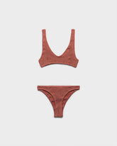 Seersucker Surf Bralette Bikini - Beachwear Collection | 