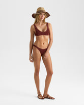 Bikini Bralette Surf in Seersucker | 