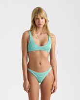 Bikini Bralette Surf in Seersucker | 