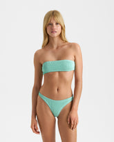 Seersucker Bandeau Bikini - Beachwear Collection | 
