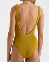 Seersucker V-Neck One Piece - New Arrivals | Women's Swim | 