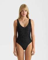 Seersucker V-Neck One Piece - New Arrivals | Women's Swim | 