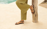 Braided Leather Sandals - All | 
