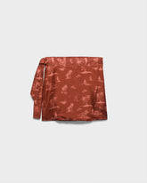 Printed Silk Lipso Skirt - Women’s Clothing | 