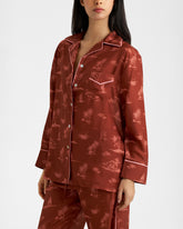Printed Silk Natal Shirt - Women’s Clothing | 