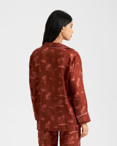 Printed Silk Natal Shirt | 