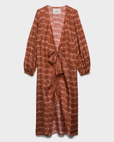 Printed Silk Galapagos Dress - Women’s Clothing | 