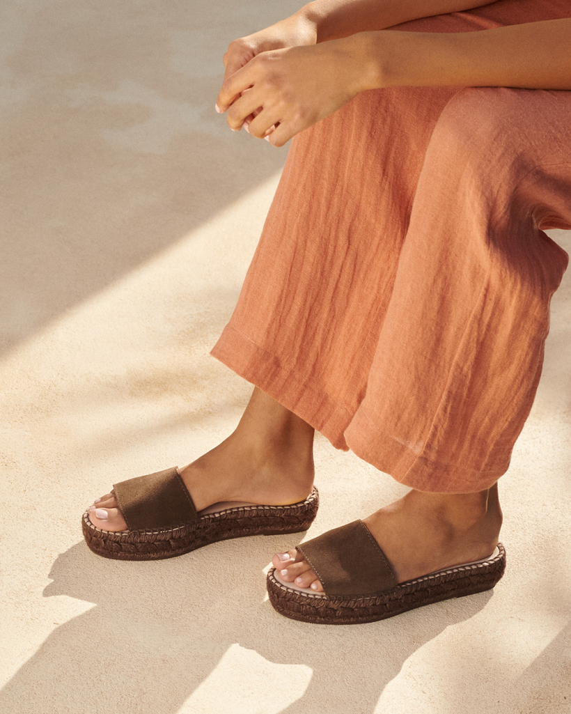 Splendid thaddeus sales espadrille slide sandal