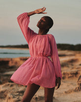 Silk Cotton Voile Minorca Dress - Special Prices| Women's Clothing | 