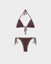 Charm Ring Triangle Bikini - Bikinis | 