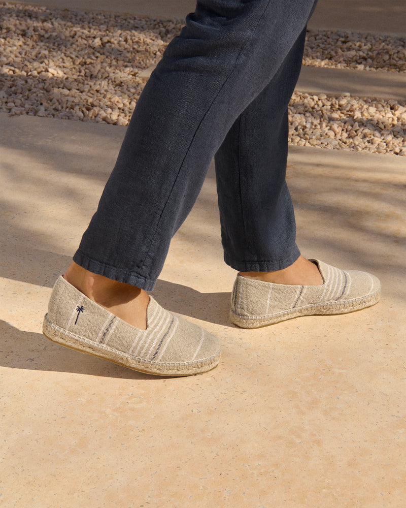 Fabric espadrilles sales