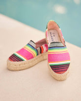 Mexican Blanket Double Sole Espadrilles | 