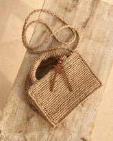 Natural Raffia Sunset Bag Mini - Bags & Accessories | 