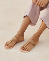 Leather Sandals - Canyon Tan Thongs | 
