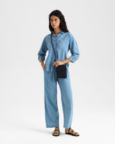Isla Pocket in Raffia Naturale | 