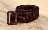 Natural Raffia Belt - Collezione Donna | 