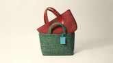 Raffia New Sunset Bag Medium - Private Sale|Women's Edit | 