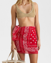 Printed Cotton Arielle Sarong - Sun-Ready Essentials | 