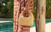 Raffia Halfmoon Bag - All products no RTW | 