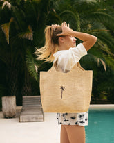 Raffia Maxi Tote - Bags | 