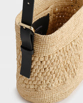 Natural Raffia Loto Basket Bag - Bags & Accessories | 