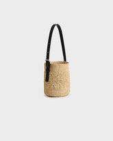 Natural Raffia Loto Basket Bag - Bags & Accessories | 
