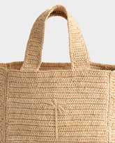 Natural Raffia Zuma Bag Small - RAFFIA BAGS & ACCESSORIES | 