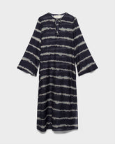 Printed Silk Cotton Voile Oceane Dress | 