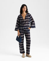 Printed Silk Cotton Voile Aventura Shirt - Women’s Tops & Shirts | 
