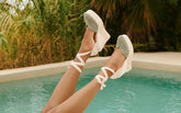 Soft Suede Heart-Shaped<br />Wedge Espadrilles - Scarpe | 