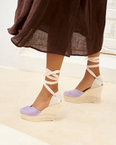 Soft Suede Heart-Shape<br />Wedge Espadrilles - Women’s New Shoes | 