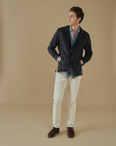 Twill Compact Wool Savana Jacket - Knitwear | 