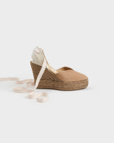 Suede Heart-Shaped Wedge Espadrilles - Women’s New Shoes | 