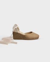 Espadrillas con Zeppa in Pelle Scamosciata - Espadrillas con Zeppa | 