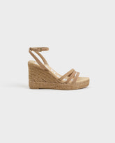 Espadrillas con Zeppa in Pelle Scamosciata - Espadrillas con Zeppa | 
