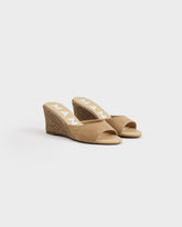 Espadrillas con Zeppa in Pelle Scamosciata - Espadrillas con Zeppa | 