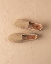 Suede With Faux Fur Flat Espadrilles With Fur - FAUX FUR FOR EVERYONE | 