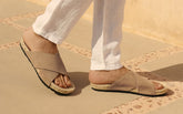 Suede Crossed Bands Sandals - Special Prices|Men's Shoes | 