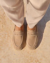 Suede Loafers Espadrilles - Men’s Loafers | 