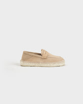 Suede Loafers Espadrilles - Women’s Espadrilles | 