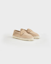 Suede Loafers Espadrilles - Women’s Espadrilles | 
