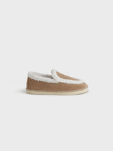Suede Loafers Espadrilles With Faux Fur - Women’s Faux Fur|Collection | 