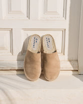 Suede Chunky Mules - Women's Espadrilles | 